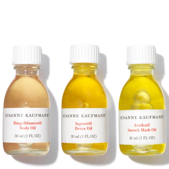 Susanne Kaufmann Body Oil Trio Detox De-Stress Moisturizing 3 oz New in Box BNIB - Picture 2 of 3